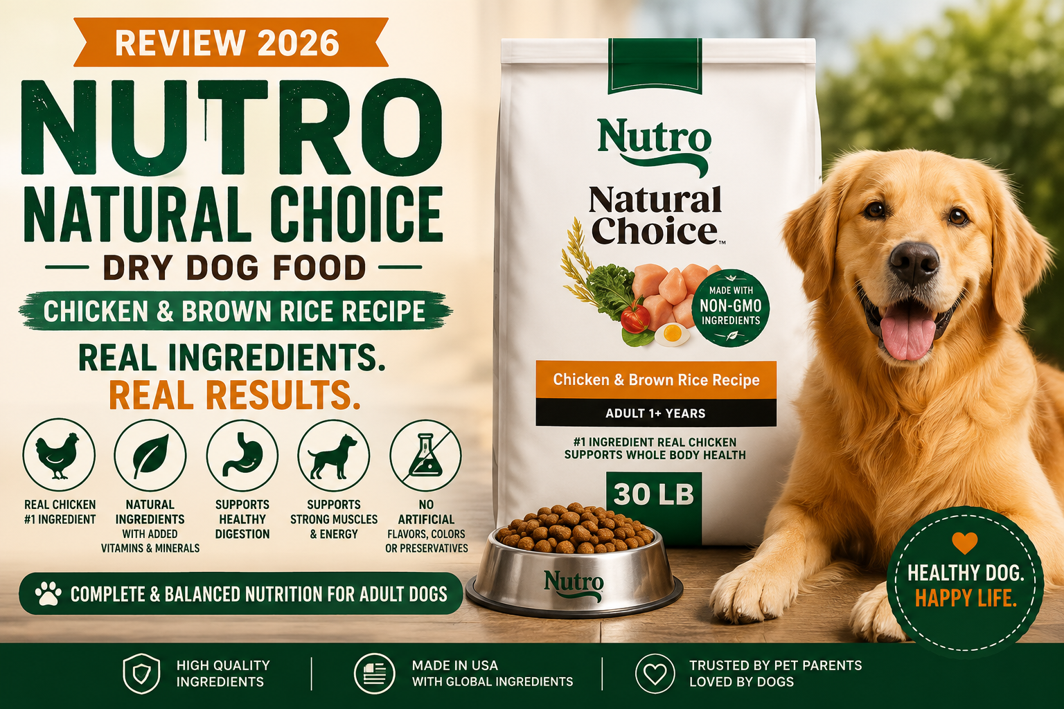 Nutro Natural Choice Dry Dog Food Review Is It the Right Choice for Your Dog
